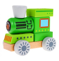 Wooden Train for Kids - Creative Toy