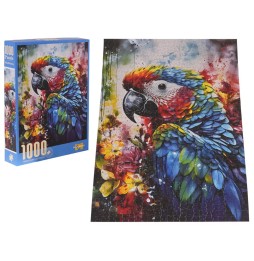 1000 Piece Colorful Parrot Puzzle