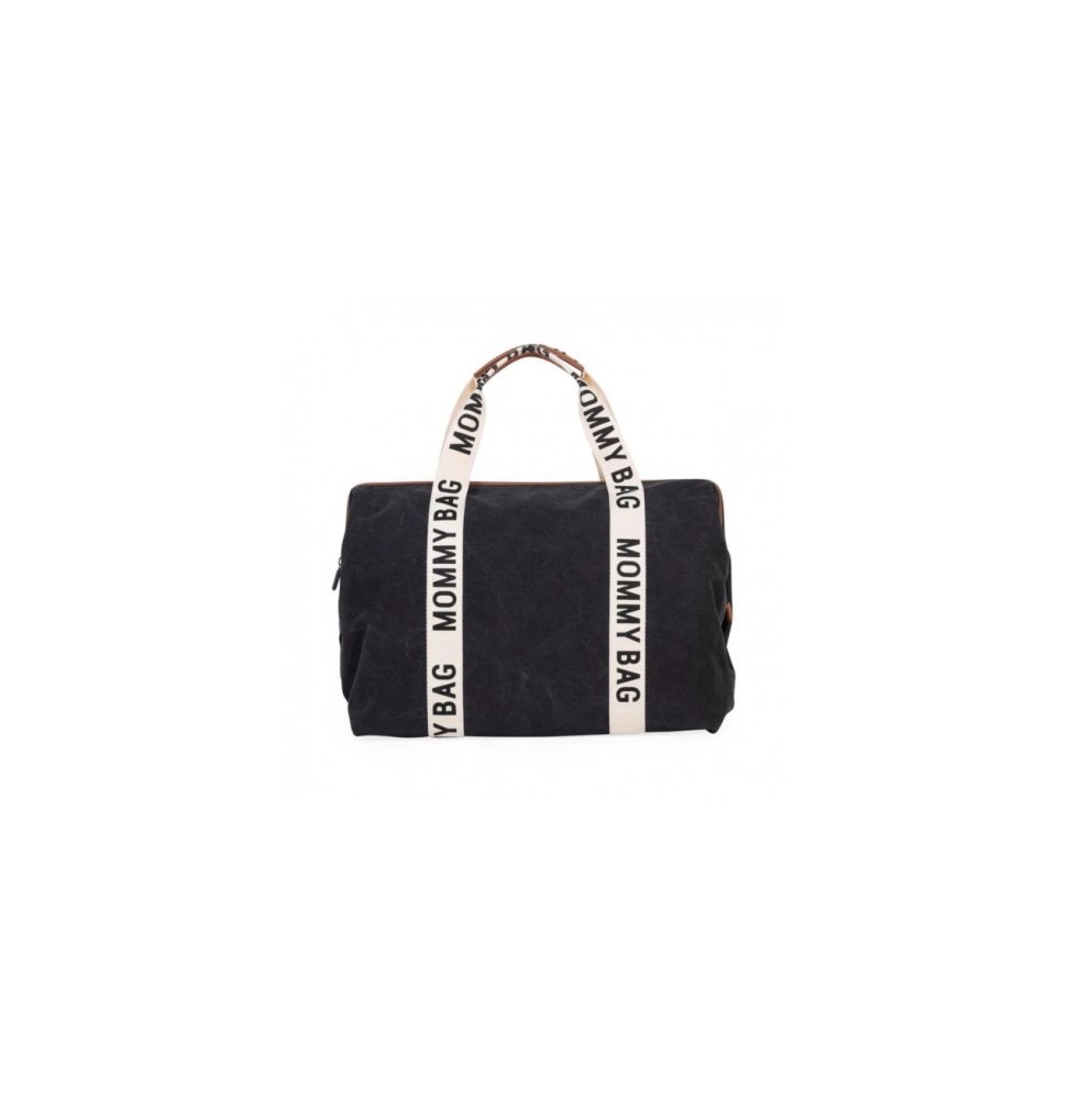 Childhome Signature Black Mommy Bag