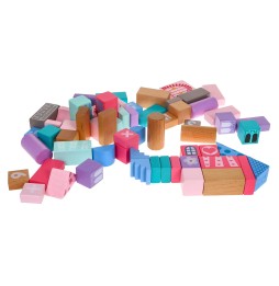 Wooden Princess Castle Block Set