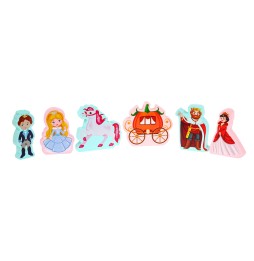 Wooden Princess Castle Block Set