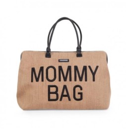 Childhome torba mommy bag raffia look dla mam