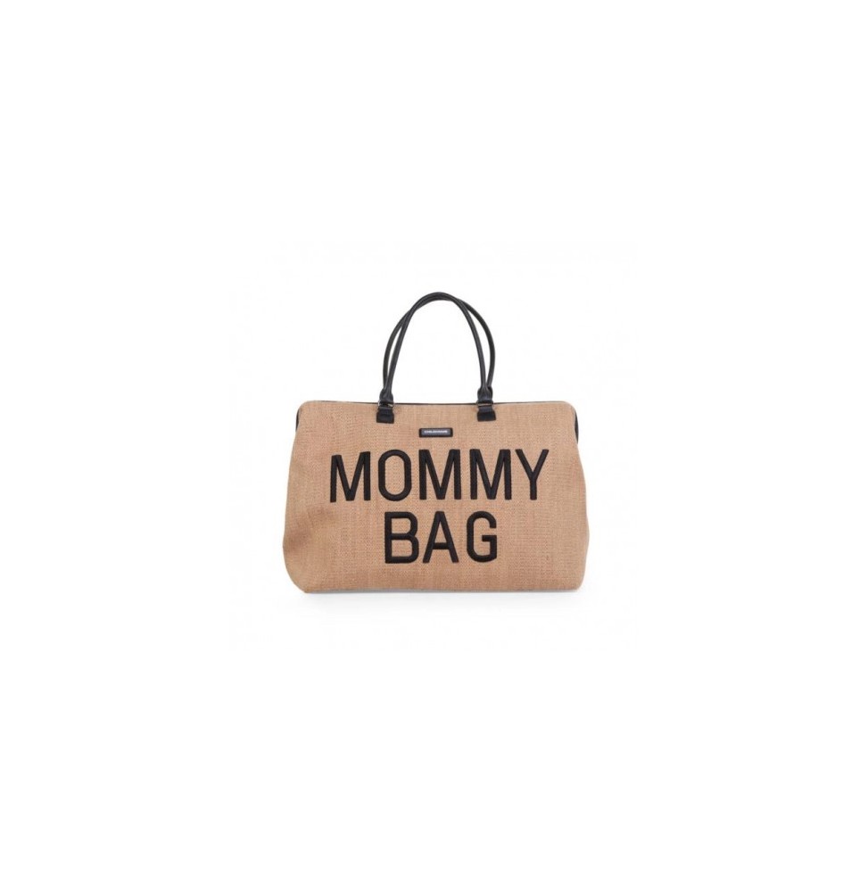 Childhome torba mommy bag raffia look dla mam