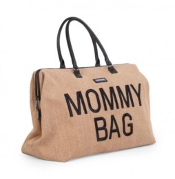 Childhome torba mommy bag raffia look dla mam