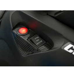 ATV Maverick quad albastru cu audio și LED