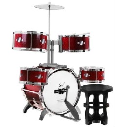 5-Piece Children's Drum Set with Cymbal and Sticks