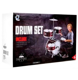 5-Piece Children's Drum Set with Cymbal and Sticks