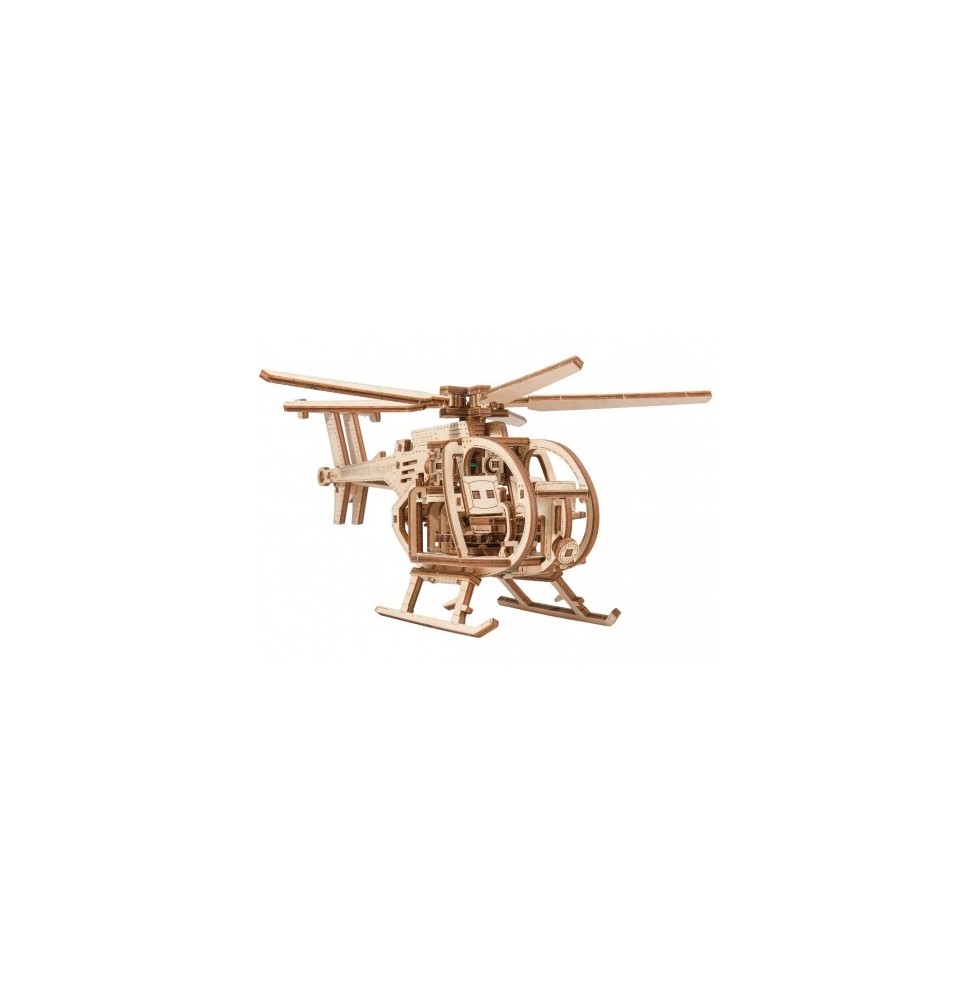 3D Wooden.City Helicopter Puzzle