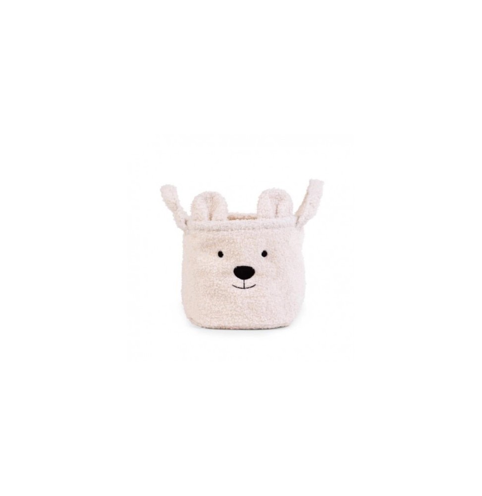 Childhome Plush Toy Bin - Teddy Bear