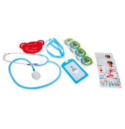 Wooden Doctor Set for Kids 3+ with Accessories