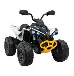 Quad Maverick ATV White – Powerful and Stylish for Kids