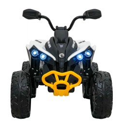 Quad Maverick ATV Alb – puternic și elegant pentru copii