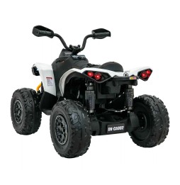 Quad Maverick ATV White – Powerful and Stylish for Kids