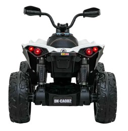 Quad Maverick ATV Alb – puternic și elegant pentru copii