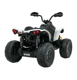 Quad Maverick ATV White – Powerful and Stylish for Kids