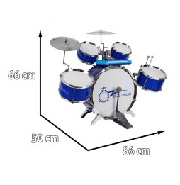 Set muzical copii: tobe, keyboard, microfon