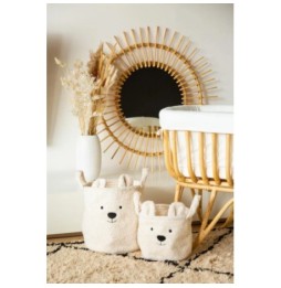 Childhome Plush Toy Storage Basket 30x30x30 cm