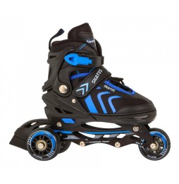 4in1 Kids Skates, Rollerblades, Ice Skates Blue