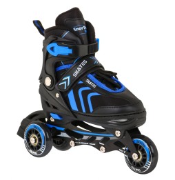 4in1 Kids Skates, Rollerblades, Ice Skates Blue