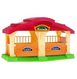 Happy Farm Set for Kids 3+ with Barn and Tractor