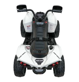 Quad Maverick ATV White – Powerful and Stylish for Kids