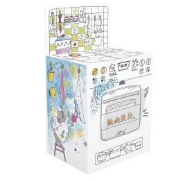 Spacious Kitchen Coloring Book for Kids