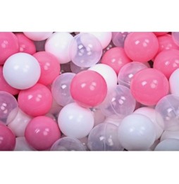 Set of 300 Plastic Balls 7cm Meowbaby