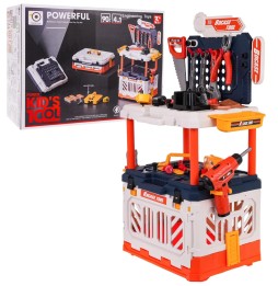 2-in-1 Little Handyman Workshop 90 Pieces