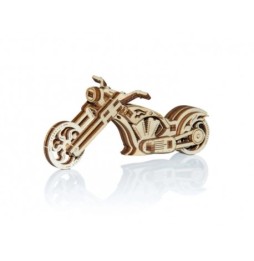 Drewniane puzzle mechaniczne 3D Wooden.City - mini chopper