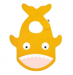 Baby Bites Waterproof Bib Yellow Mustard