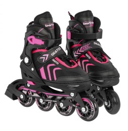 4-in-1 Kids Roller and Ice Skates Size 34-38 Pink