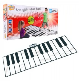 Duża mata muzyczna keyboard dla dzieci z trybem nagrywania