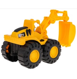 Set excavator + cască pentru copii