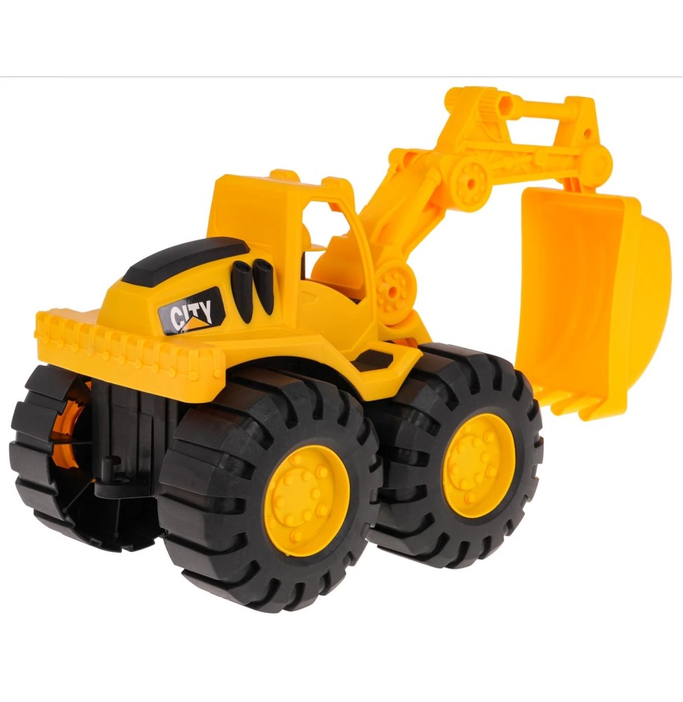 Set excavator + cască pentru copii