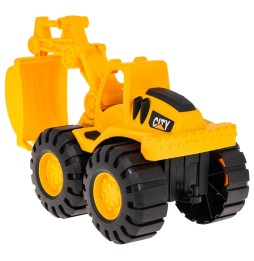 Set excavator + cască pentru copii