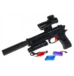 Pistol cu bile pentru copii 6+ cu accesorii