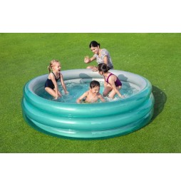 Large Kids' Pool 6+ BESTWAY 201x53 with Repair Patch