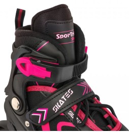 4-in-1 Kids Roller and Ice Skates Size 34-38 Pink