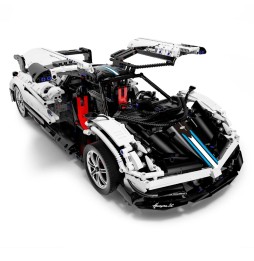 Pagani huayra rastar model 1:8 składane auto 2896 klocków