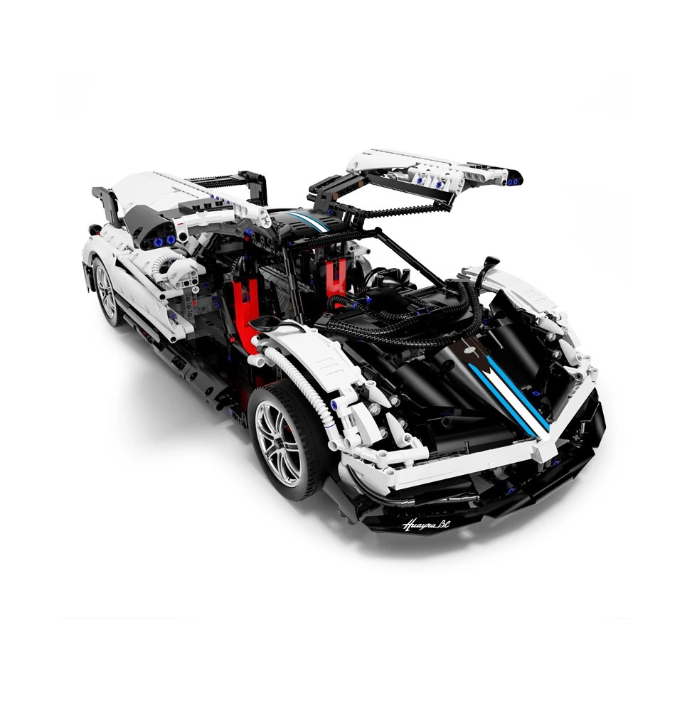 Pagani huayra rastar model 1:8 składane auto 2896 klocków