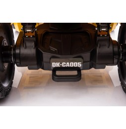 Can Am Outlander ATV Yellow with MP3 and Bluetooth