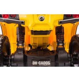 Can Am Outlander ATV Yellow with MP3 and Bluetooth