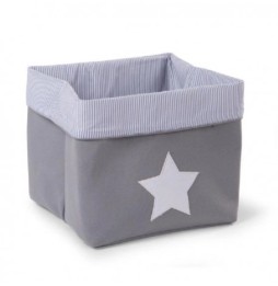 Childhome Fabric Box 32x32x29 cm Grey