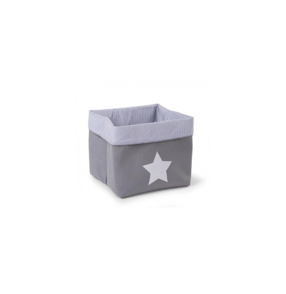 Childhome Fabric Box 32x32x29 cm Grey