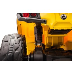 Can Am Outlander ATV Yellow with MP3 and Bluetooth