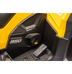 Can Am Outlander ATV Yellow with MP3 and Bluetooth