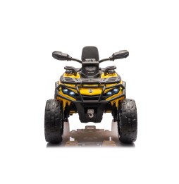 Can Am Outlander ATV Yellow with MP3 and Bluetooth