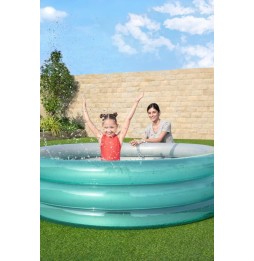 Large Kids' Pool 6+ BESTWAY 201x53 with Repair Patch