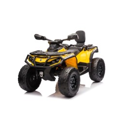 Can Am Outlander ATV Yellow with MP3 and Bluetooth