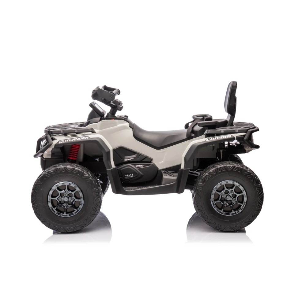 Quad Can Am Outlander ATV gri pentru copii